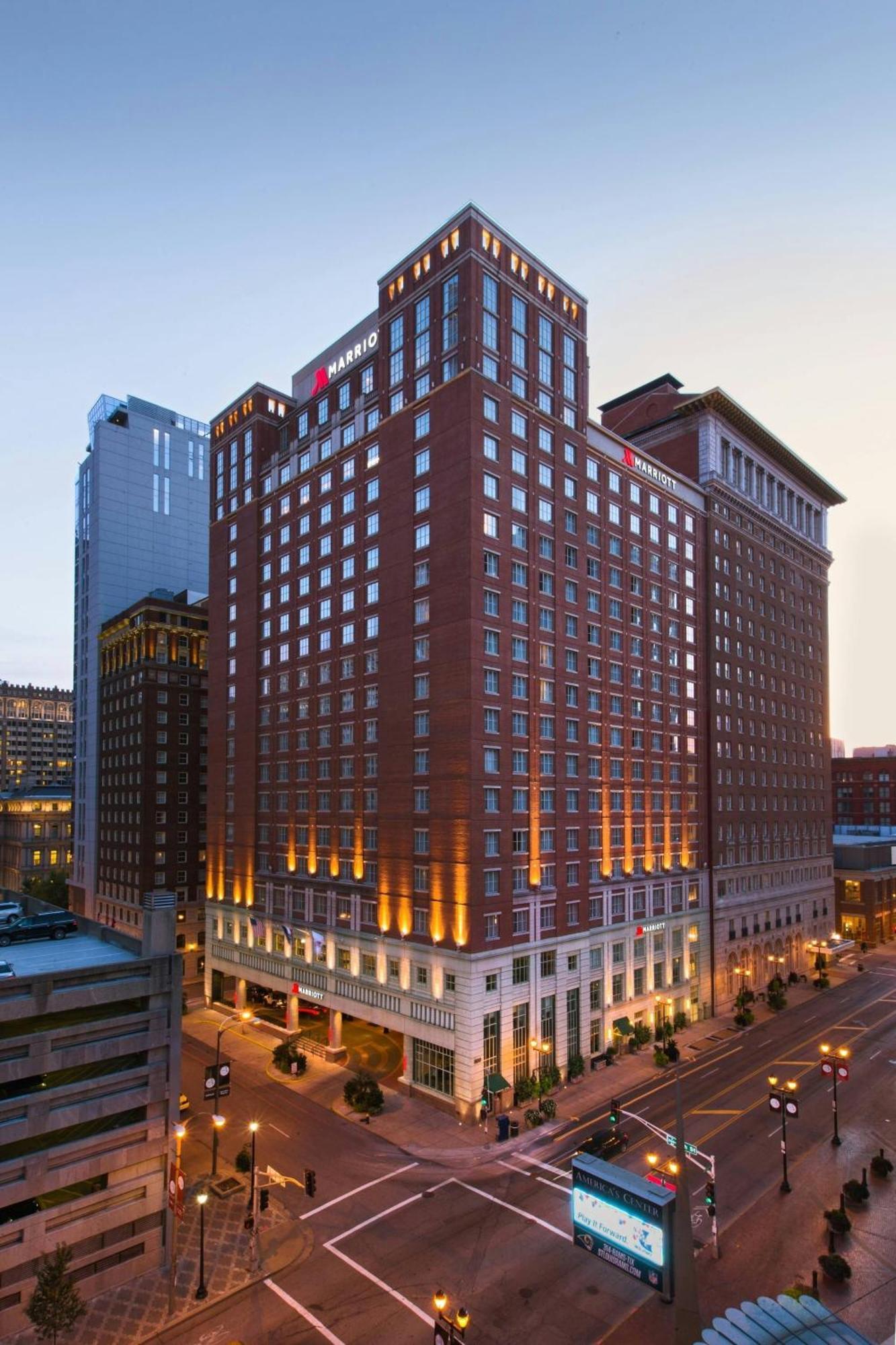 Hotel Marriott St. Louis Grand Exteriér fotografie